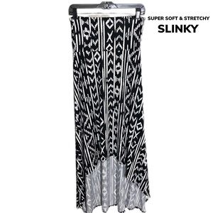 LuLaRoe Olivia skirt! High-low maxi design w/ yoga waistband. Fits TTS.